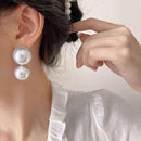 Double Pearl Studs