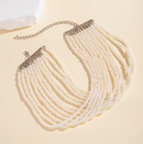 Small Pearl Layered Choker