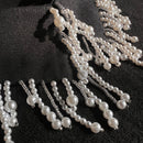 Detachable Pearl Collar - Black