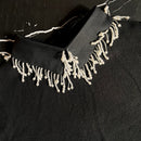 Detachable Pearl Collar - Black