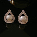 Luxe Pearl Stud Earrings