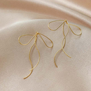 Minimal Bow Earrings