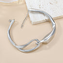 Interlocked Choker - Silver