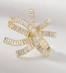 Luxe Zirzon Bow Brooch