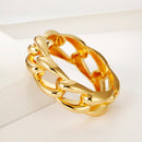 Hollow Cuff Bracelet - Gold