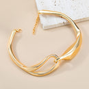 Interlocked Choker - Gold