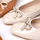 Crystal Knot Detachable Shoe Clips