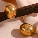 Hollow Moon Earrings