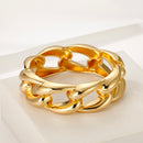 Hollow Cuff Bracelet - Gold