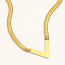 V-shaped Snake Chain