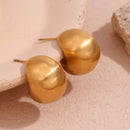 Hollow Moon Earrings