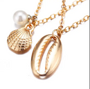 Seashell Layered Necklace