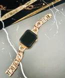 Rose Resin Link Apple Watch Band