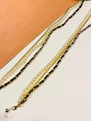 Triple Bling Mask/Eyeglass Chain