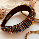 Multi-coloured Baroque Hair Band