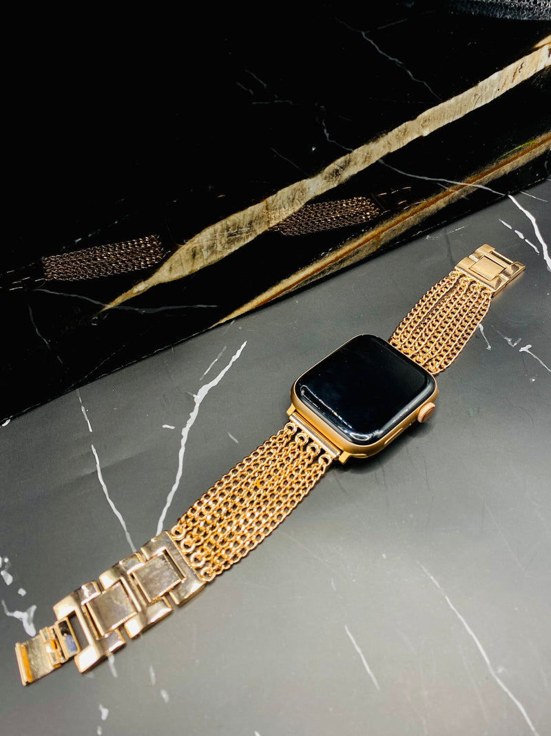 Gold Chain Apple Watch Band