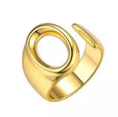 Gold Initial Ring