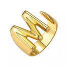 Gold Initial Ring