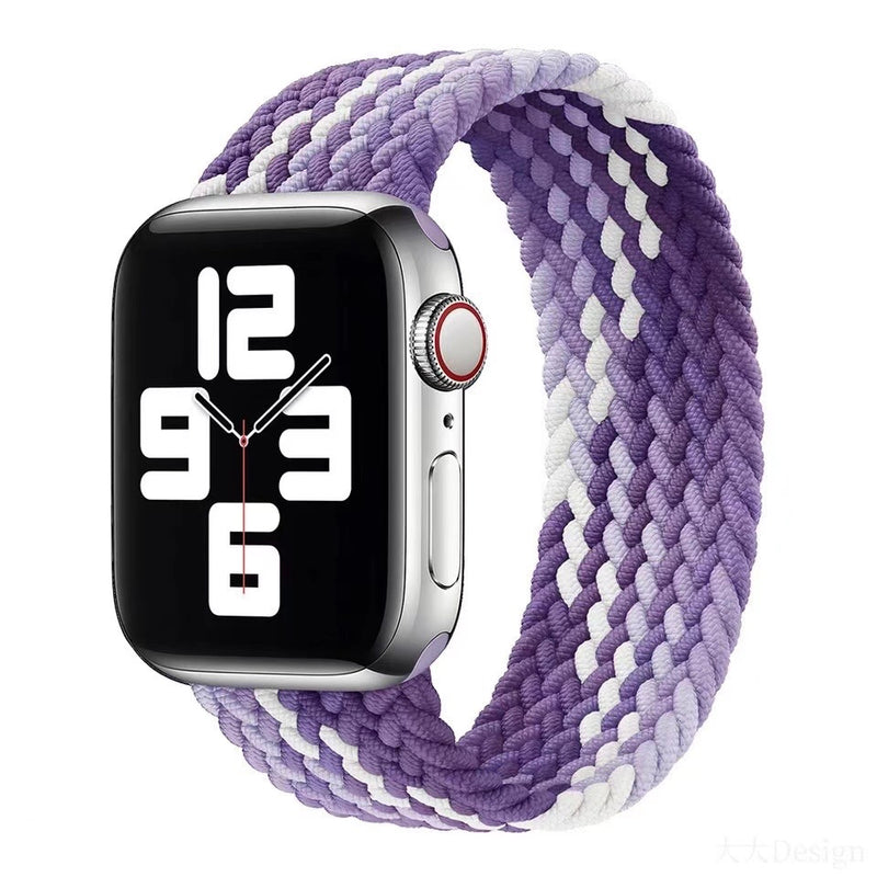 Braided Apple Watch Band - Purple