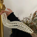 Multilayered Pearl Choker
