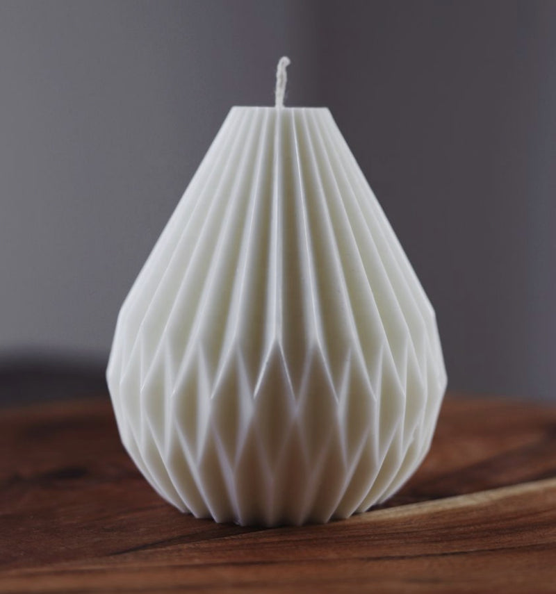 Geometric Pear Scented Candle