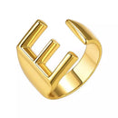 Gold Initial Ring
