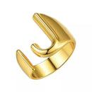 Gold Initial Ring