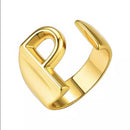 Gold Initial Ring