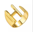 Gold Initial Ring