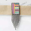 Initial Tassel Brooch