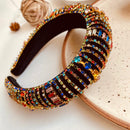 Multi-coloured Baroque Hair Band