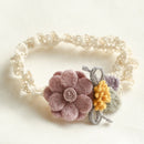 Handmade Flower Headwrap