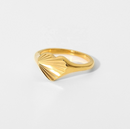 Geometric Heart Ring