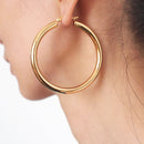 Wide Hoop Earrings